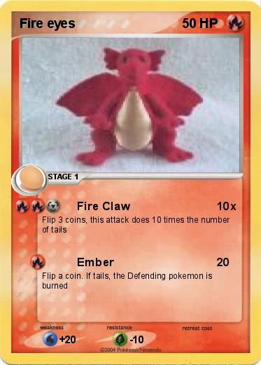 Pokemon Fire eyes