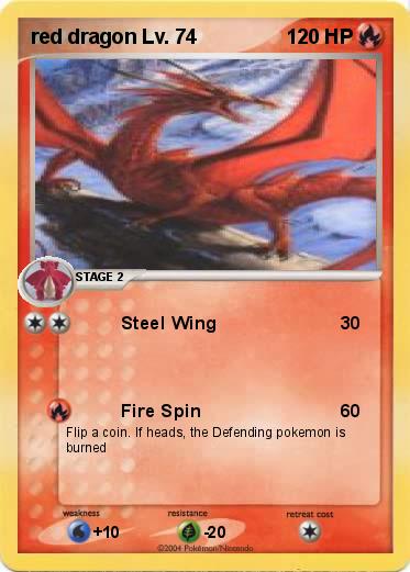 Pokemon red dragon Lv. 74