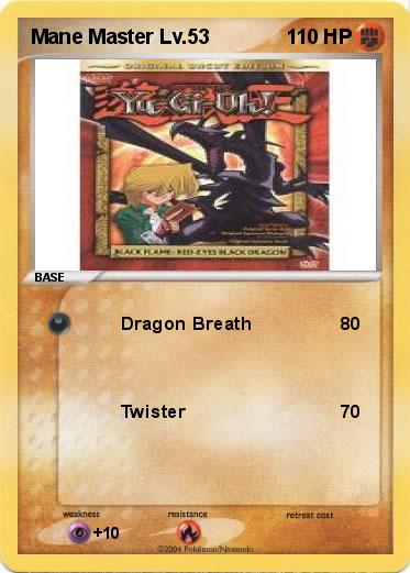 Pokemon Mane Master Lv.53