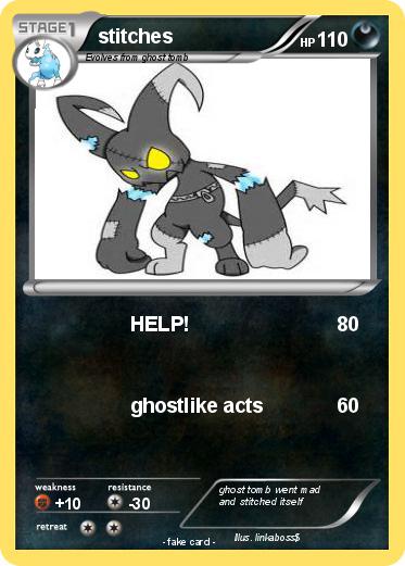 Pokemon stitches