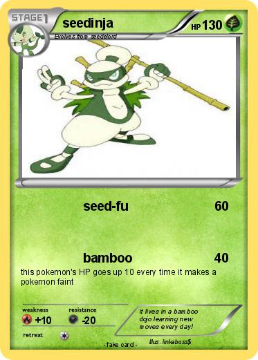 Pokemon seedinja