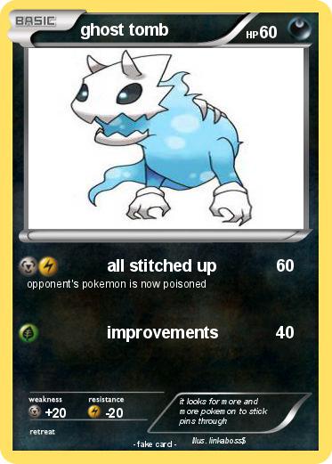 Pokemon ghost tomb