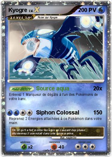 Pokemon Kyogre