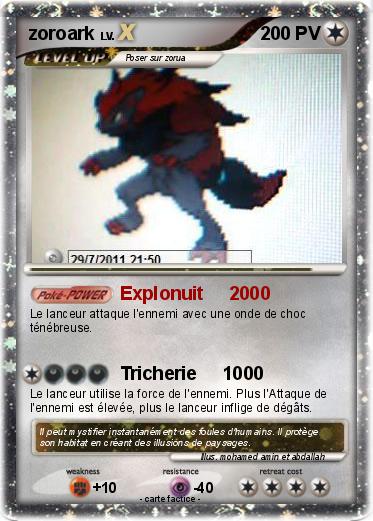 Pokemon zoroark