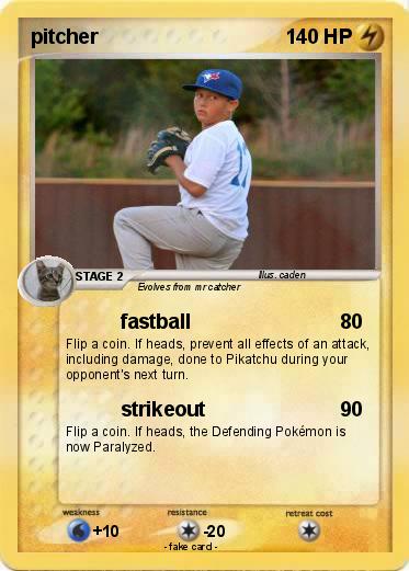Pokemon pitcher