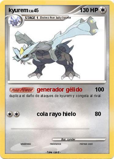 Pokemon kyurem