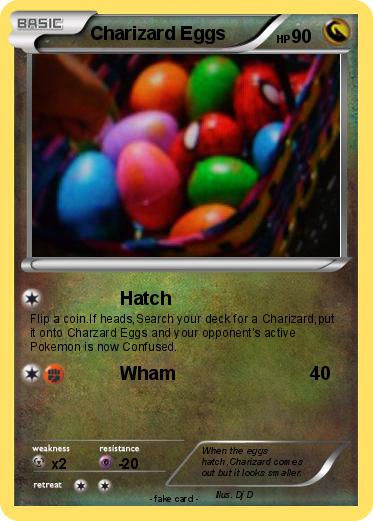 Pokemon Charizard Eggs