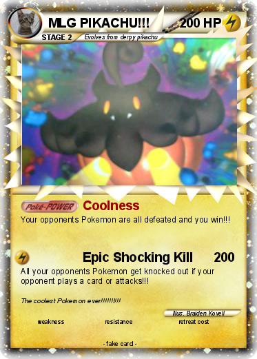 Pokemon MLG PIKACHU!!!