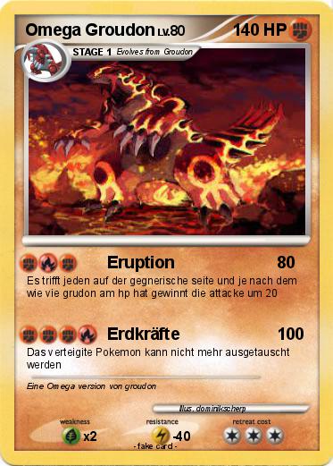 Pokemon Omega Groudon