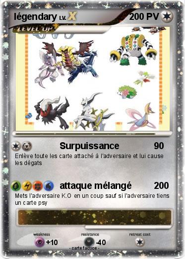 Pokemon légendary