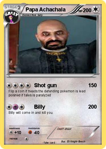 Pokemon Papa Achachala