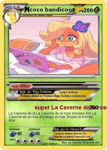Pokemon coco bandicoot