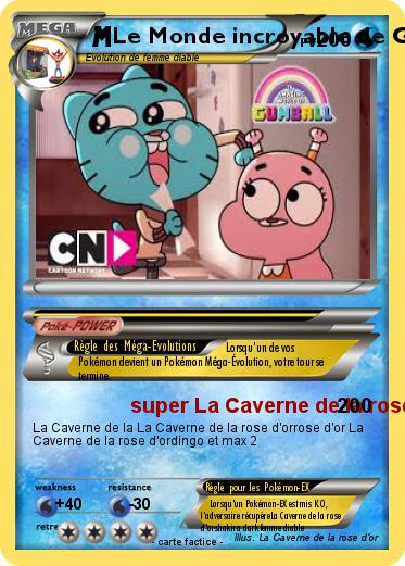 Pokemon Le Monde incroyable de Gumball
