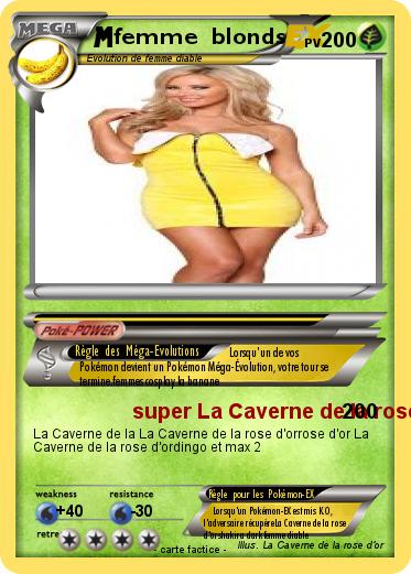 Pokemon femme  blonds