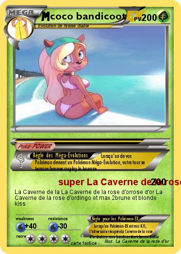 Pokemon coco bandicoot