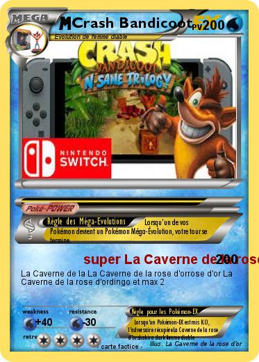 Pokemon Crash Bandicoot