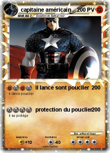 Pokemon capitaine américain