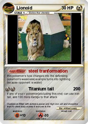Pokemon Lionoid