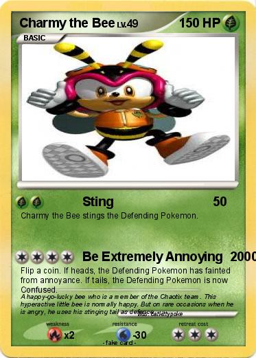 Pokemon Charmy the Bee
