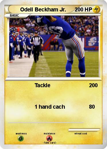 Pokemon Odell Beckham Jr.