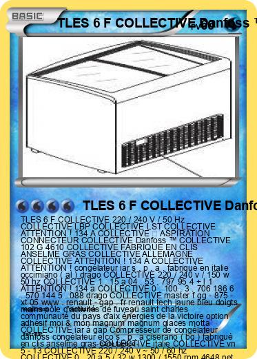 Pokemon TLES 6 F COLLECTIVE Danfoss ™