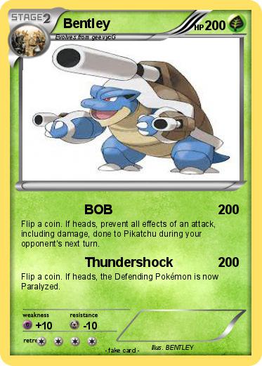 Pokemon Bentley