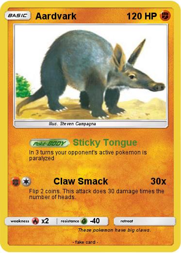 Pokemon Aardvark