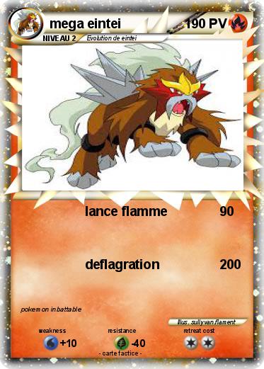 Pokemon mega eintei