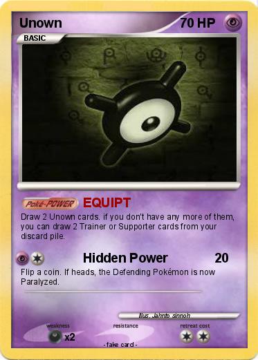 Pokemon Unown