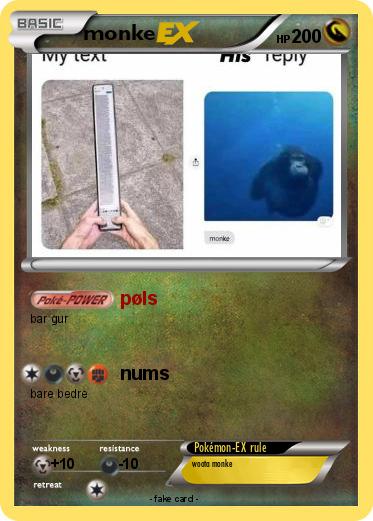 Pokemon monke
