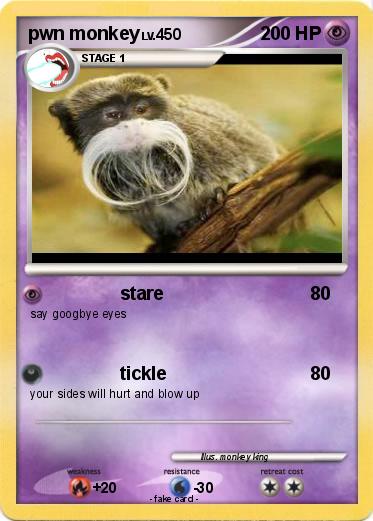Pokemon pwn monkey