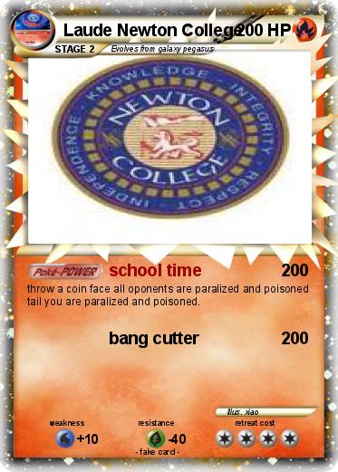 Pokemon Laude Newton College