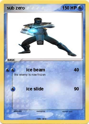 Pokemon sub zero