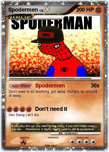 Pokemon Spodermen