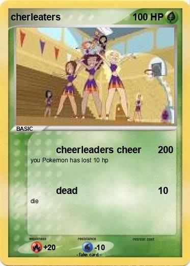 Pokemon cherleaters
