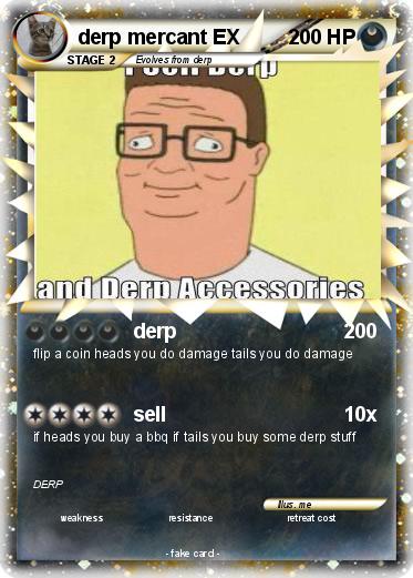 Pokemon derp mercant EX