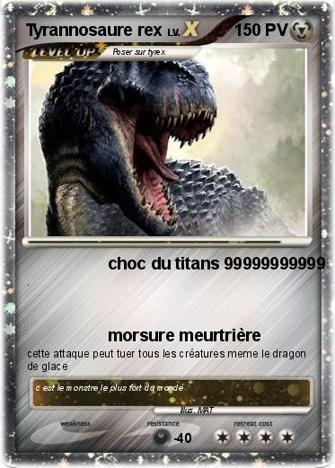 Pokemon Tyrannosaure rex