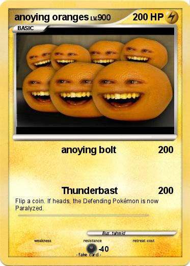 Pokemon anoying oranges