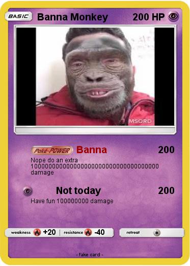 Pokemon Banna Monkey