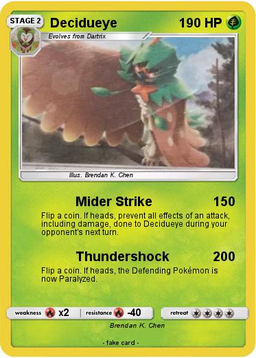 Pokemon Decidueye