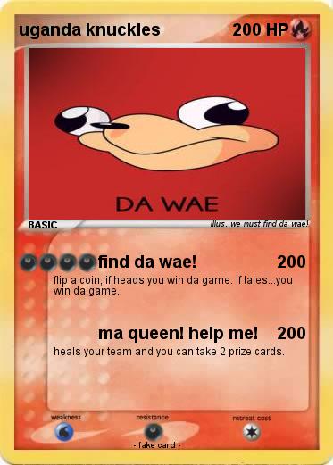 Pokemon uganda knuckles