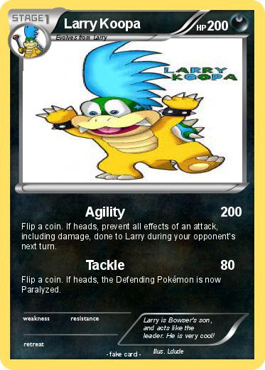Pokemon Larry Koopa