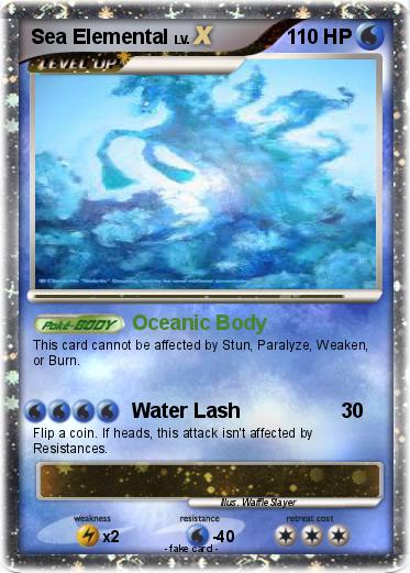 Pokemon Sea Elemental