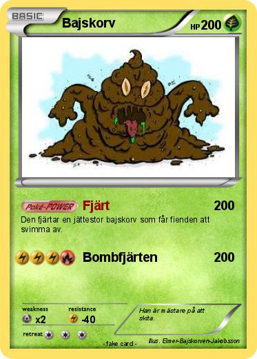 Pokemon Bajskorv