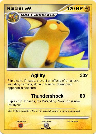 Pokemon Raichu