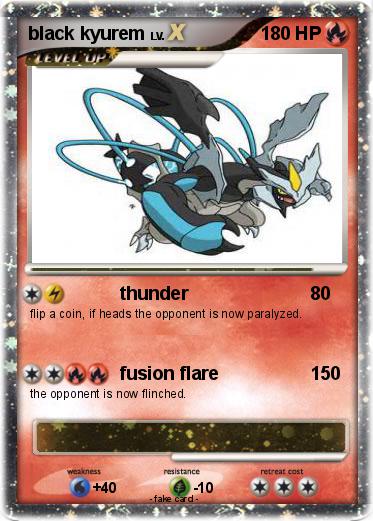 Pokemon black kyurem