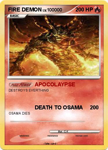 Pokemon FIRE DEMON