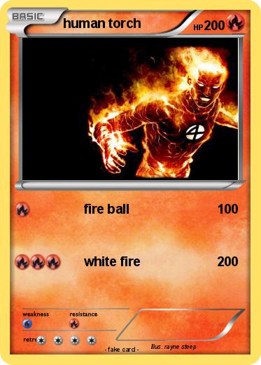Pokemon human torch