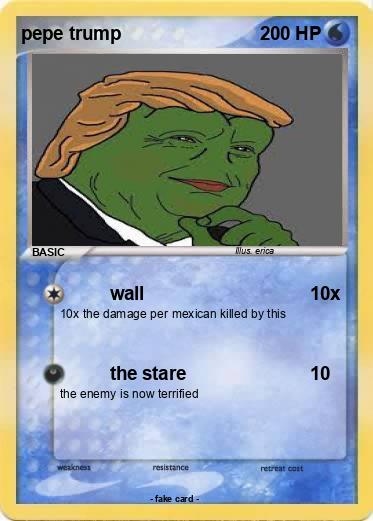 Pokemon pepe trump