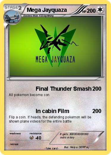 Pokemon Mega Jayquaza